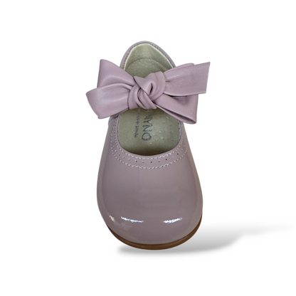 scarpe-battesimo-bambina-panyno-cipria-vernice-sottopiede-anatomico-scarpetteria-gica-trani
