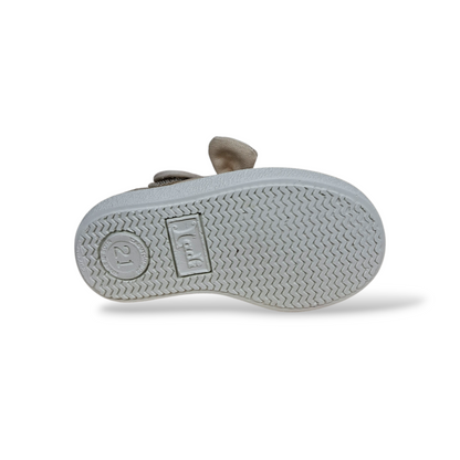Calzature-bambina-ballerine-beige-primavera-estate-2026-Scarpetteria-Gica-Trani
