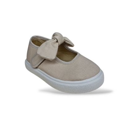 Scarpe-bambina-beige-ballerine-VUL-LADI-fiocco-estraibile-Scarpetteria-Gica-Trani
