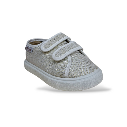 Scarpe-bambina-bianco-glitter-VUL-LADI-casual-Scarpetteria-Gica-Trani
