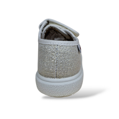 Sneakers-bianco-velcro-glitter-bambina-taglia-21-30-VUL-LADI-Scarpetteria-Gica-Trani
