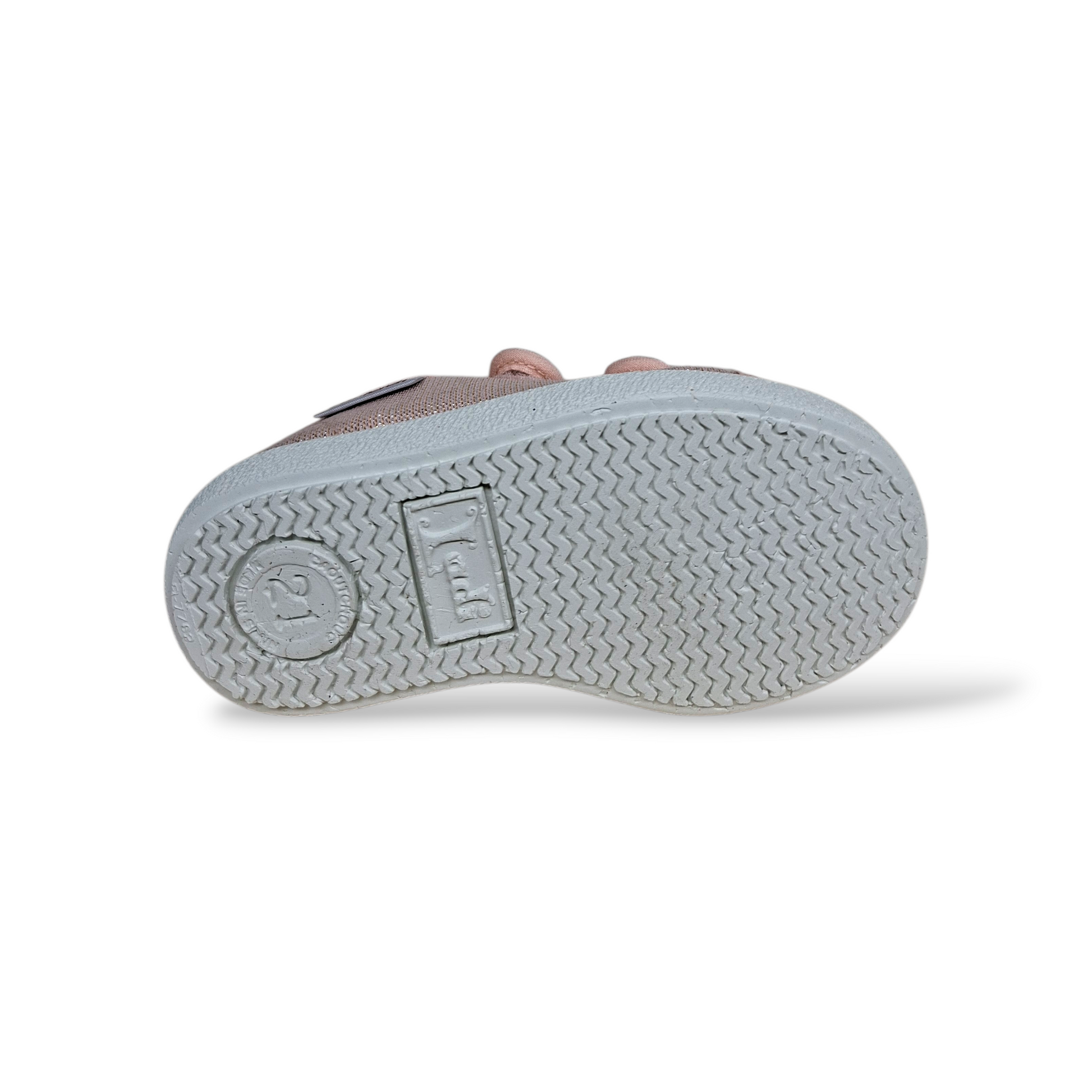 Calzature-bambina-sneakers-cipria-glitter-primavera-estate-2026-Scarpetteria-Gica-Trani
