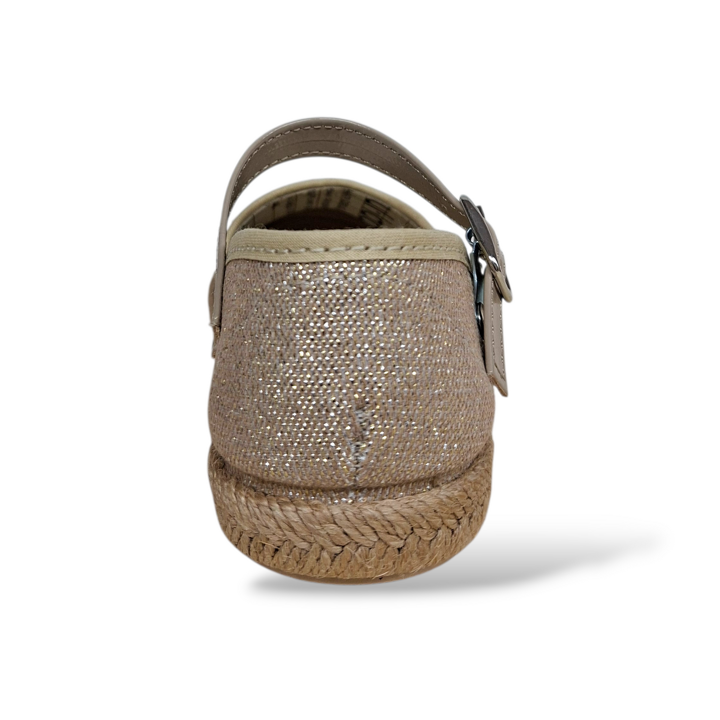 Espadrillas-beige-fibbia-bambina-ragazza-taglia-24-37-Scarpetteria-Gica-Trani
