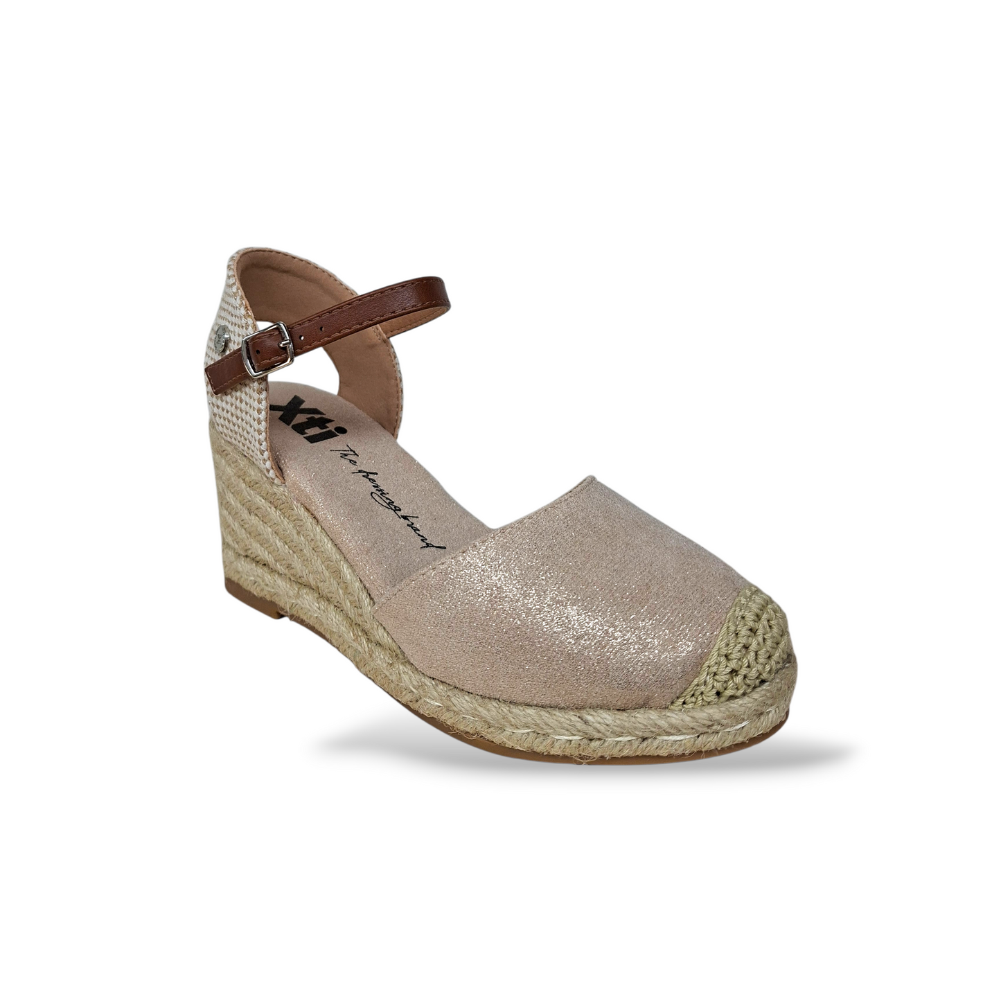scarpetteria-gica-xti-espadrillas-oro-fibia-scarpe-basse-donna-primavera-estate-2026