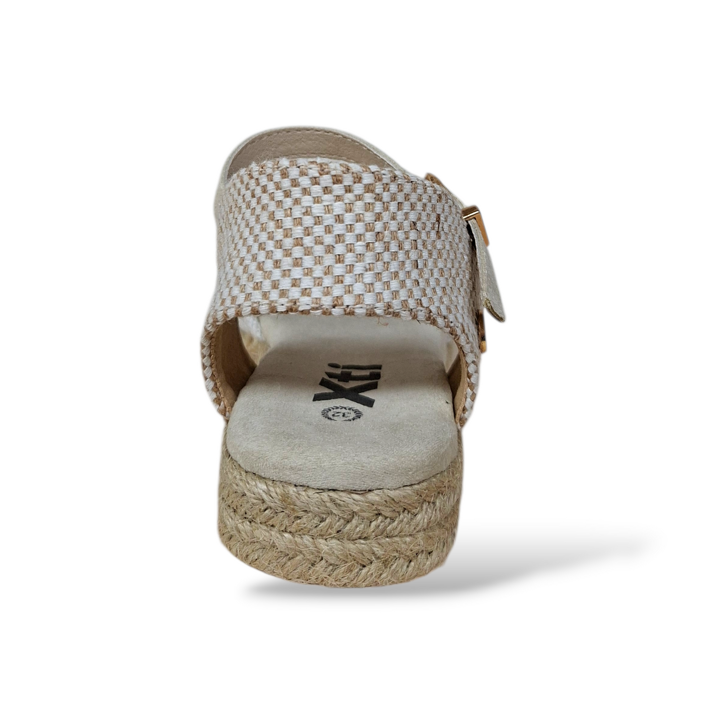 scarpetteria-gica-scarpe-cerimonia-bambina-xti-beige-argento-fibia-luminose-eleganti