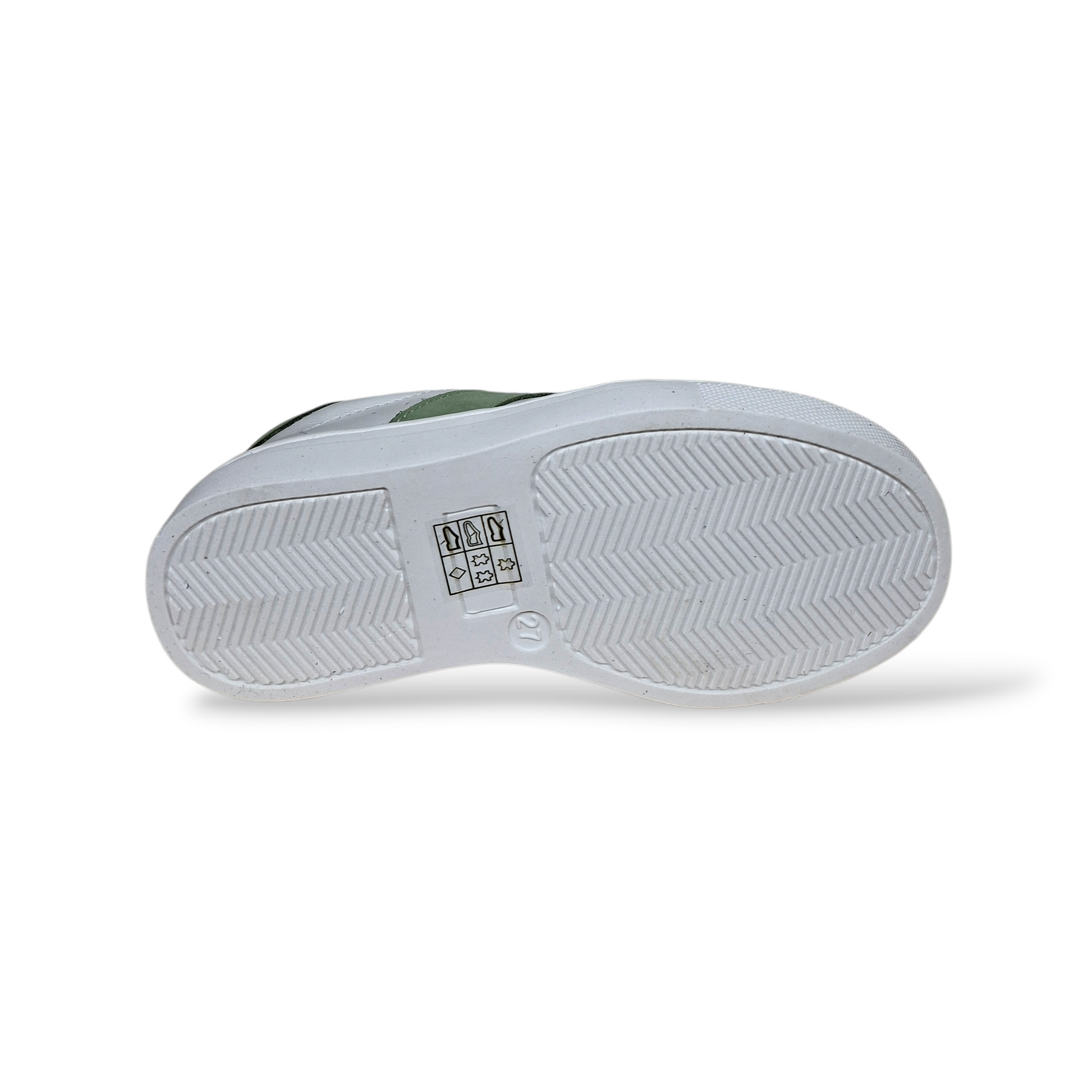 Sneakers bambino Balducci pelle bianco blu verde taglia 27-36 - Scarpetteria Gica Trani
