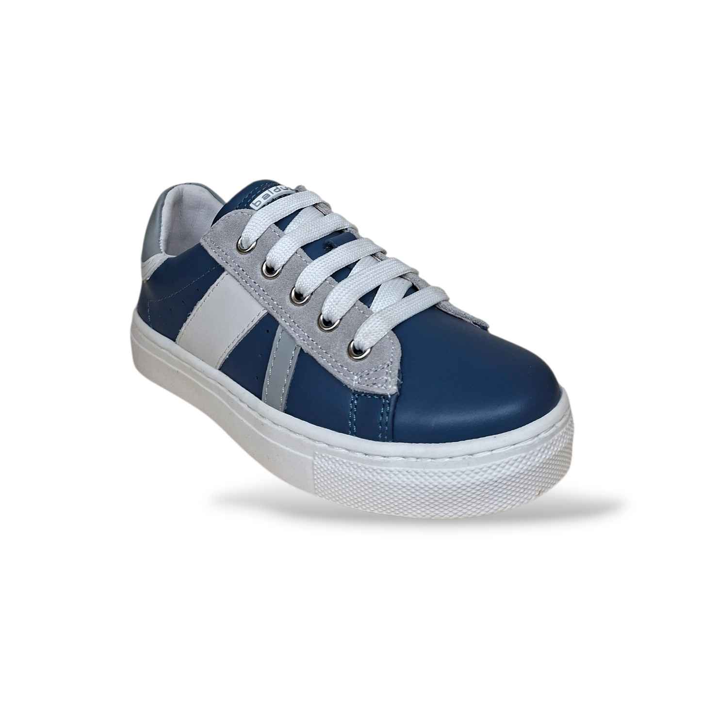 Sneakers bambino eleganti Balducci in pelle con lacci e zip - Scarpetteria Gica Trani
