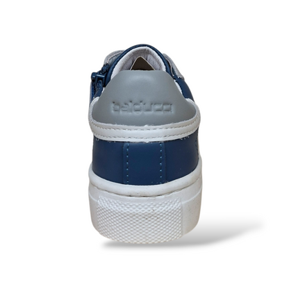 Sneakers bambino cerimonia Balducci Butter blu grigio - Scarpetteria Gica Trani
