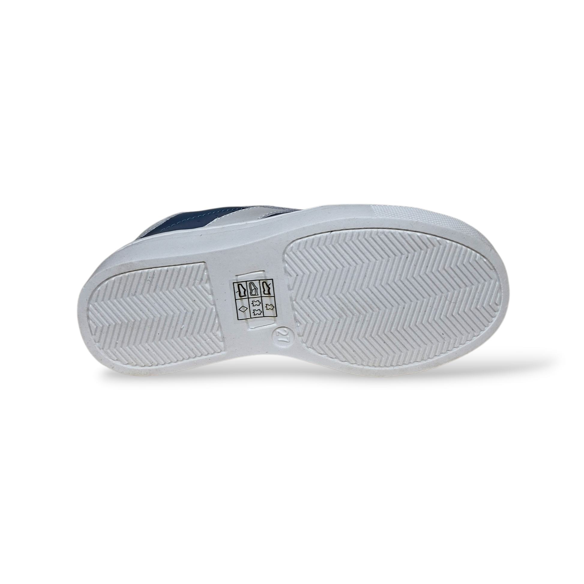 Sneakers bambino Balducci pelle blu grigio taglia 27-36 - Scarpetteria Gica Trani
