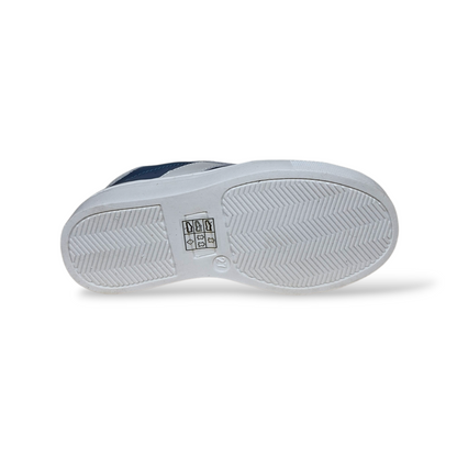 Sneakers bambino Balducci pelle blu grigio taglia 27-36 - Scarpetteria Gica Trani
