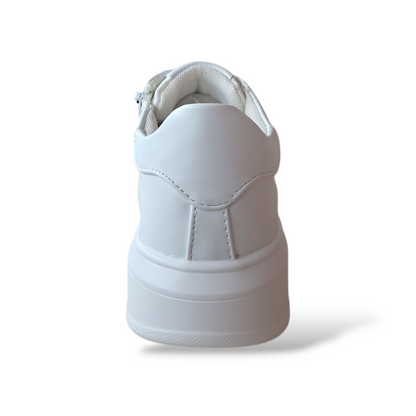 Sneakers cerimonia bambino Ferrè-FB-421 bianche suola antiscivolo sottopiede pelle – Scarpetteria-Gica-Trani

