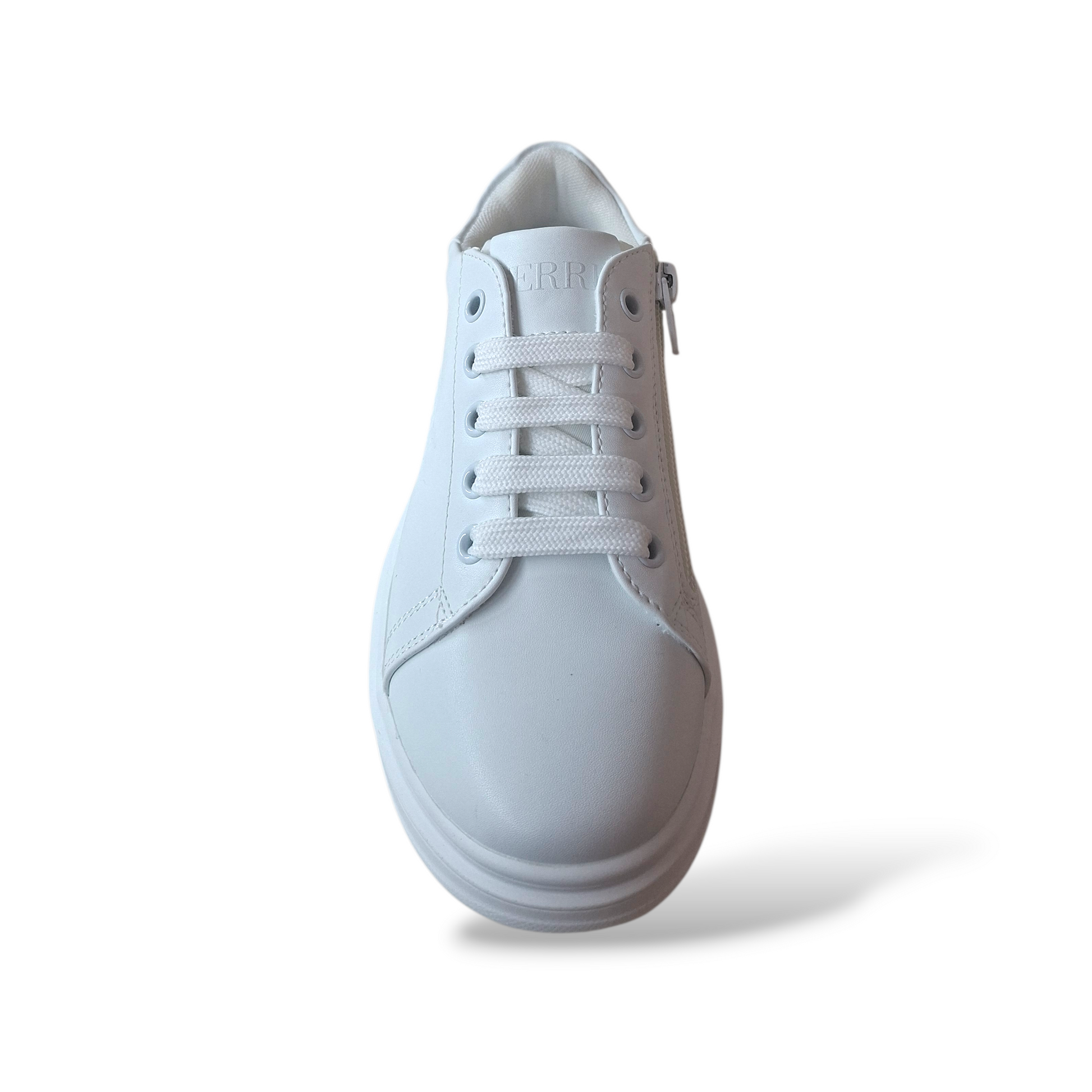Scarpe comunione bambino Ferrè-FB-421 bianche zip laterale taglie 33-40 – Scarpetteria-Gica-Trani