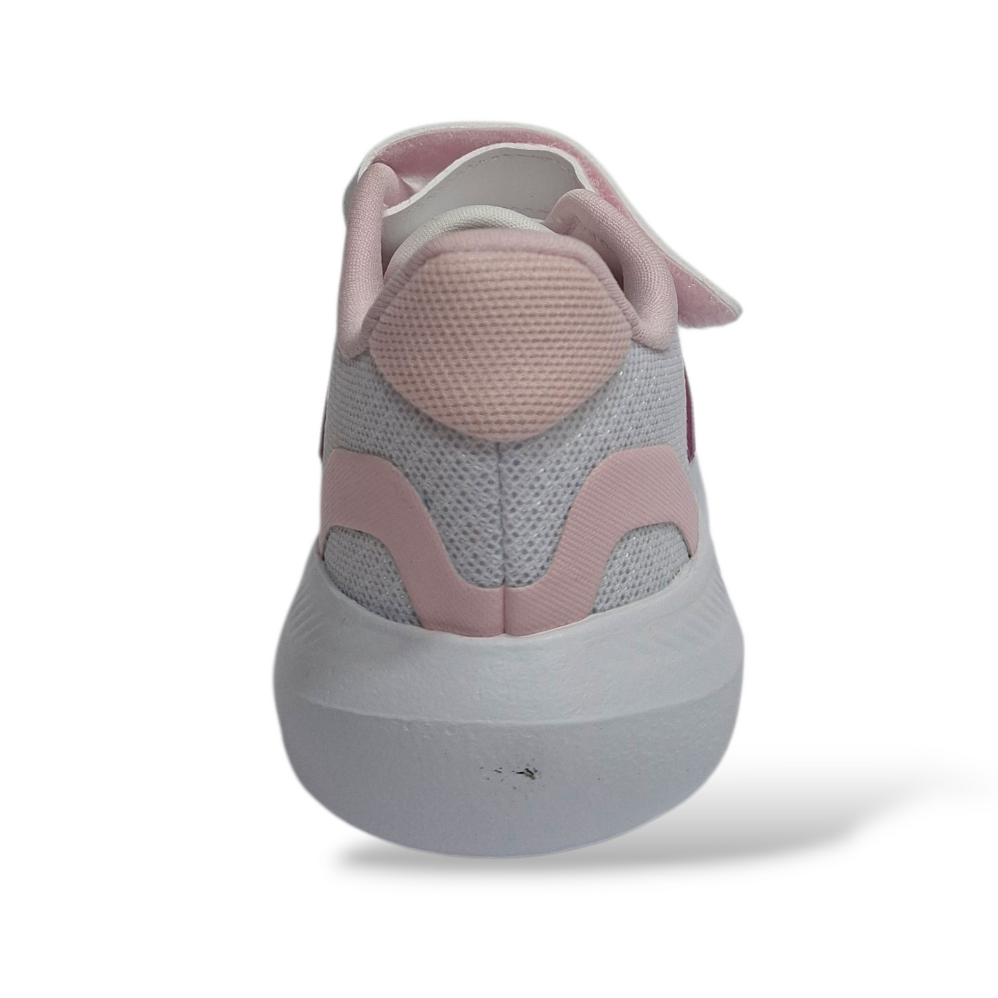 scarpe-sportive-bambina-adidas-runfalcon-bianco-rosa-fuxia-velcro-laccio-elastico-scarpetteria-gica-trani
