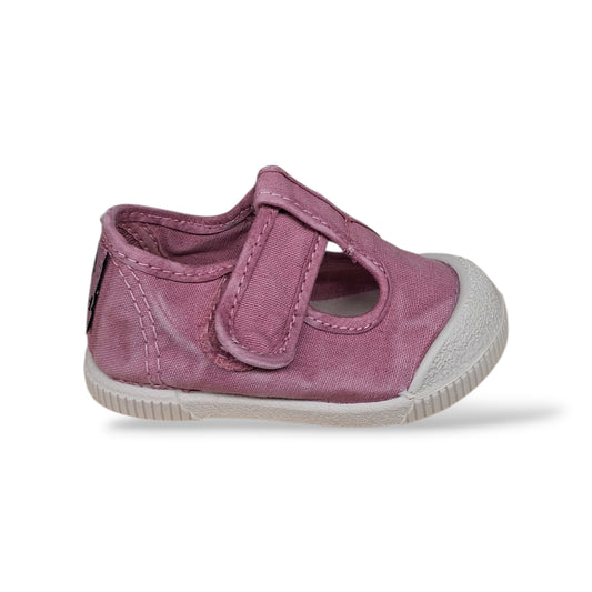 sneakers-bambina-natural-world-4521-rosa-velcro-barefoot-cotone-organico-vegane-scarpetteria-gica-trani
