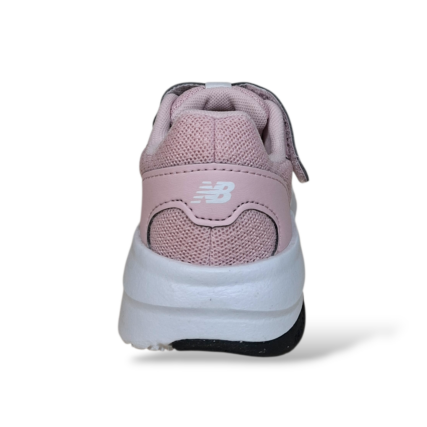 scarpe-bambina-new-balance-578-rosa-bianco-velcro-laccio-elastico-scarpetteria-gica-trani
