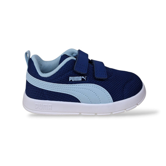 sneakers-bambino-puma-courtflex-v3-blu-celeste-velcro-scarpetteria-gica-trani
