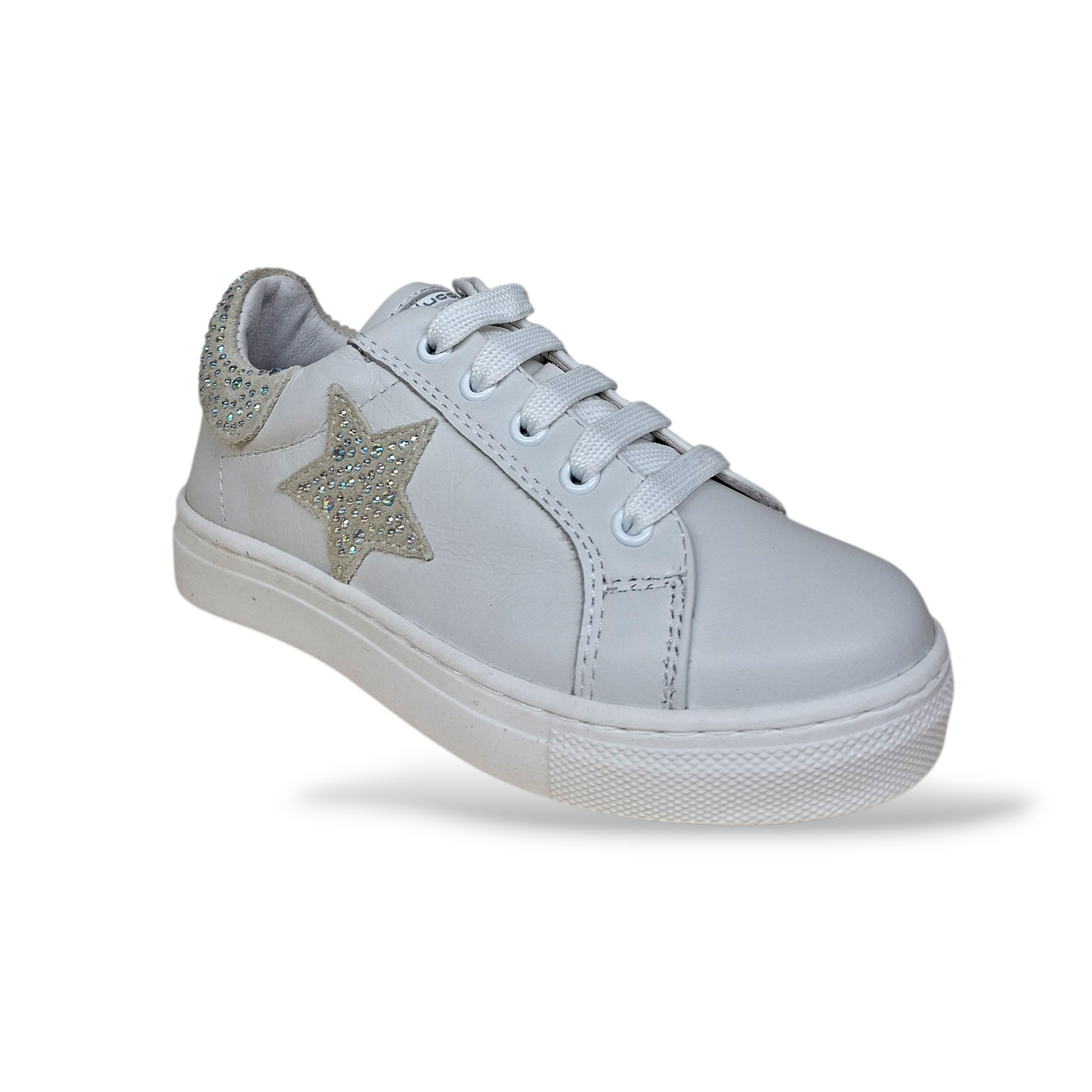 Scarpe eleganti bambino Balducci pelle bianco artigianali cerimonia e tempo libero - Scarpetteria Gica Trani
