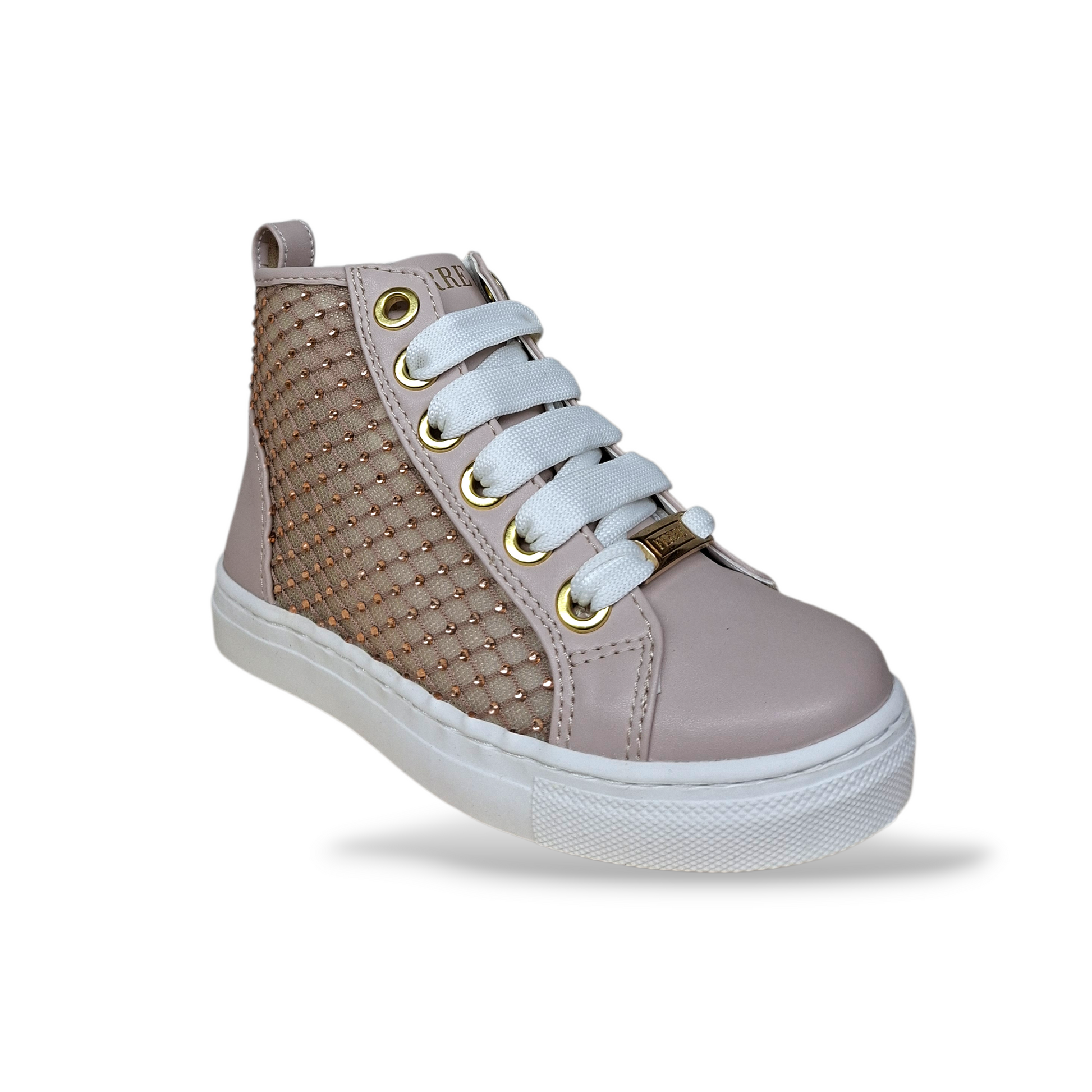 Scarpe bambina Ferrè FB-401 pelle bianca per damigelle e occasioni speciali - Scarpetteria Gica Trani
