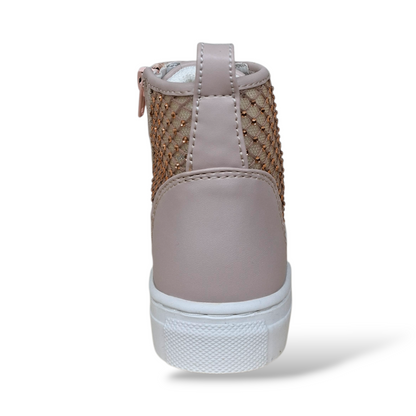 Sneakers cerimonia bambina Ferrè bianche moderne stile italiano taglia 25-40 - Scarpetteria Gica Trani
