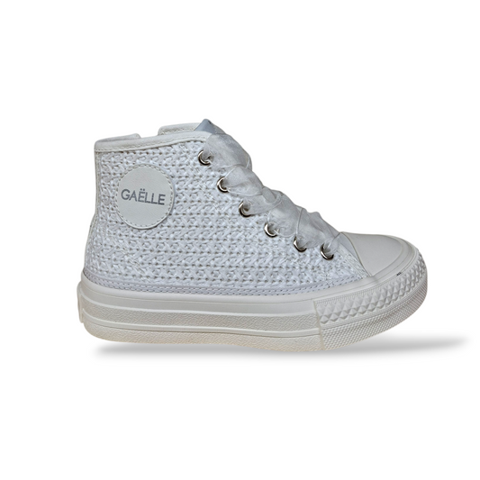 sneakers-gaelle-sofie-GV017T-bianco-cotone-uncinetto-cerimonia-bambina-scarpetteria-gica-trani
