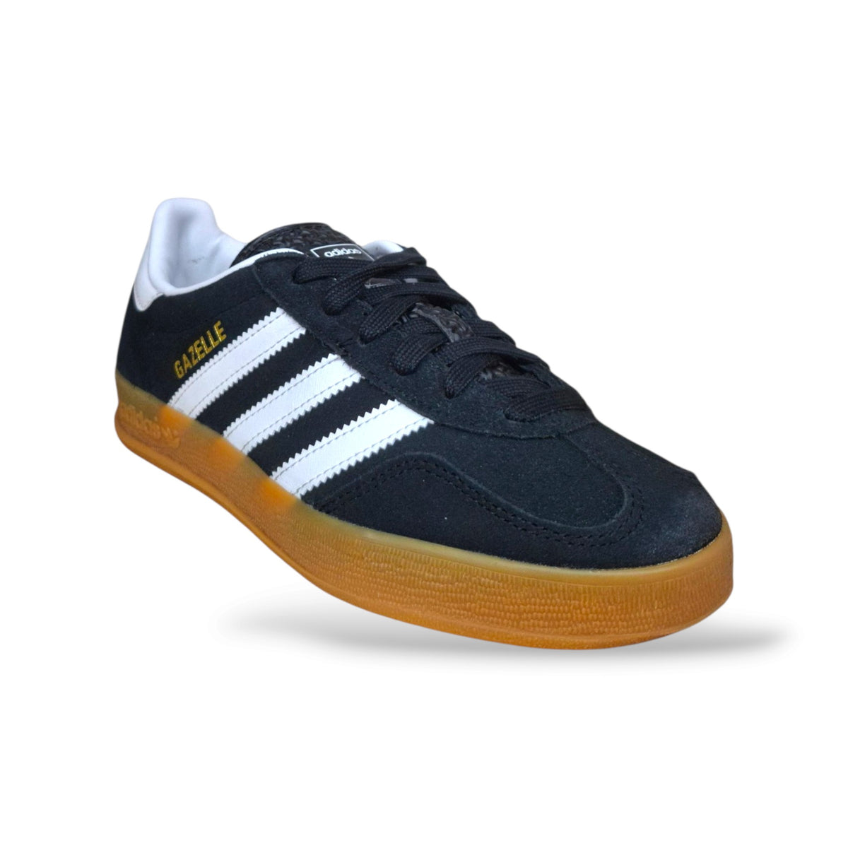 scarpe-adidas-gazelle-indoor-ragazzi-nero-beige-pelle-scamosciata-con-lacci-scarpetteria-gica-trani
