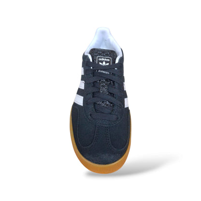 adidas-gazelle-indoor-junior-tomaia-in-suede-nero-beige-e-suola-in-gomma-scarpetteria-gica-trani
