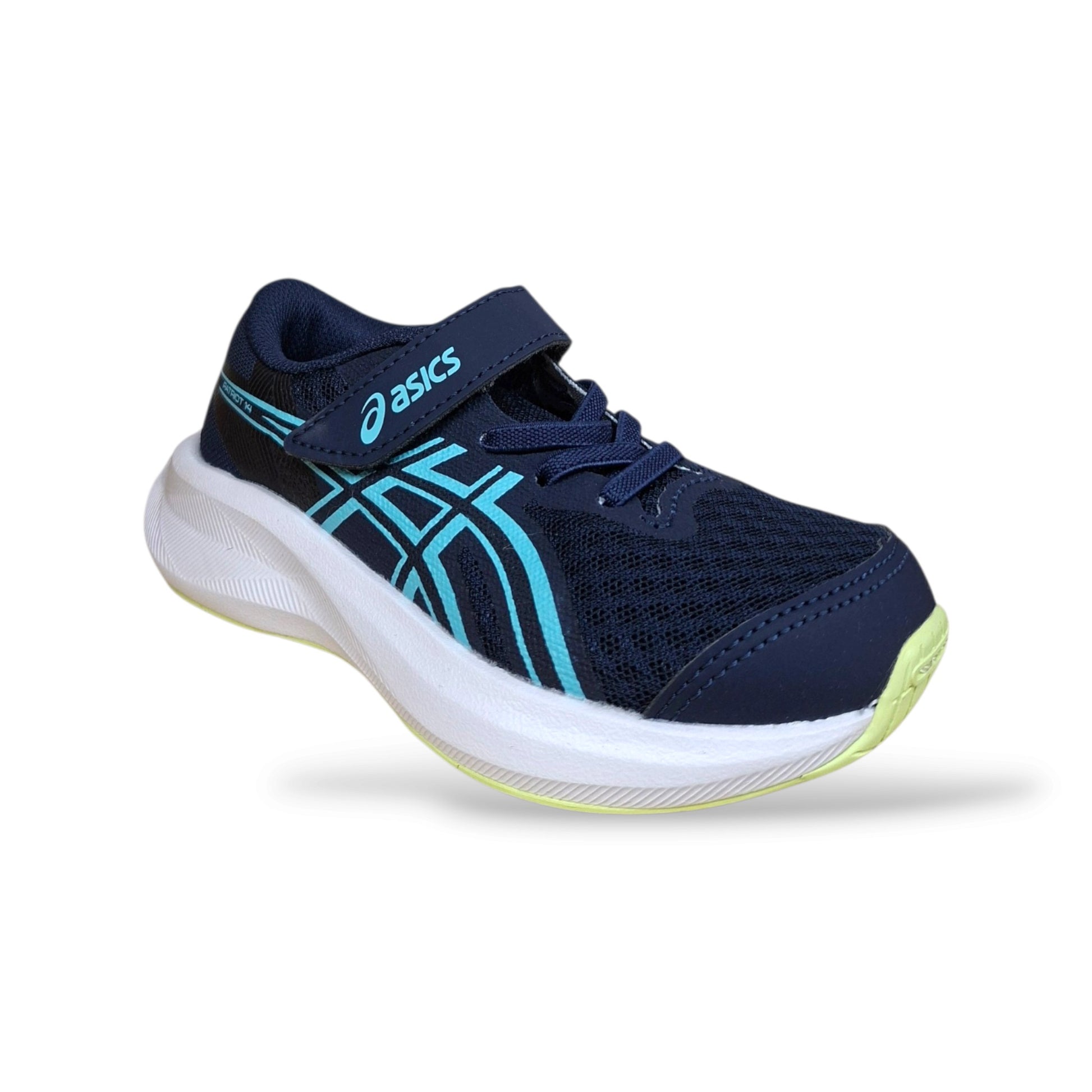 sneakers-bambini-ragazzi-asics-patriot-blue-azzurro-tessuto-tecnico-mesh-laccio-elastico-velcro-strappo-ammortizzata-leggera-autunno-inverno-scarpetteria-gica-trani
