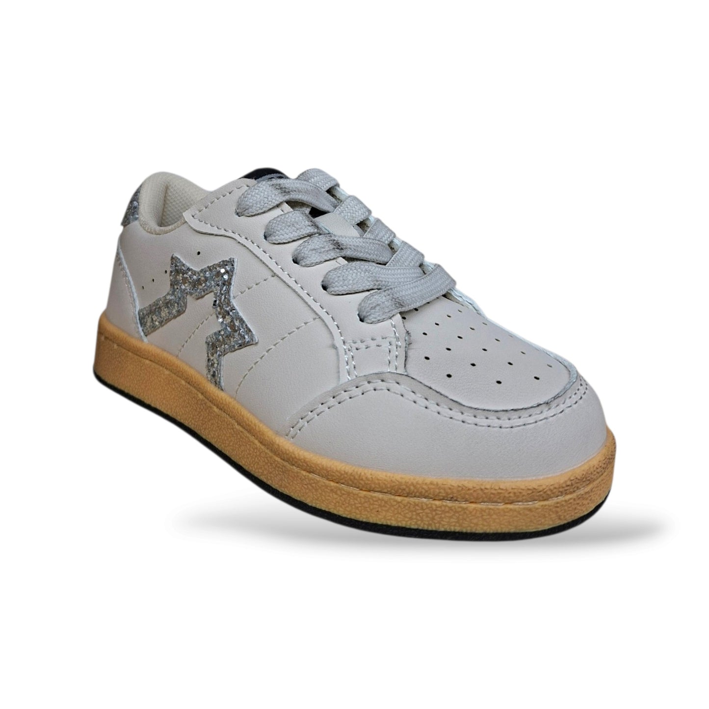 sneakers-bambine-ragazze-asso-hyper-bianco-argento-glitter-pelle-sintetica-lacci-zip-laterale-stella-glitterata-femminile-chic-autunno-inverno-scarpetteria-gica-trani
