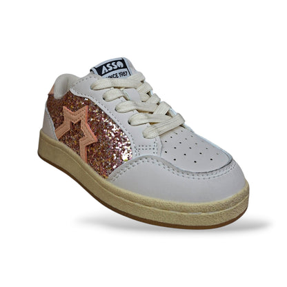 sneakers-bambine-ragazze-asso-hyper-bianco-glitter-cipria-rosa-pelle-sintetica-lacci-zip-laterale-stella-glitterata-delicata-luminosa-autunno-inverno-scarpetteria-gica-trani
