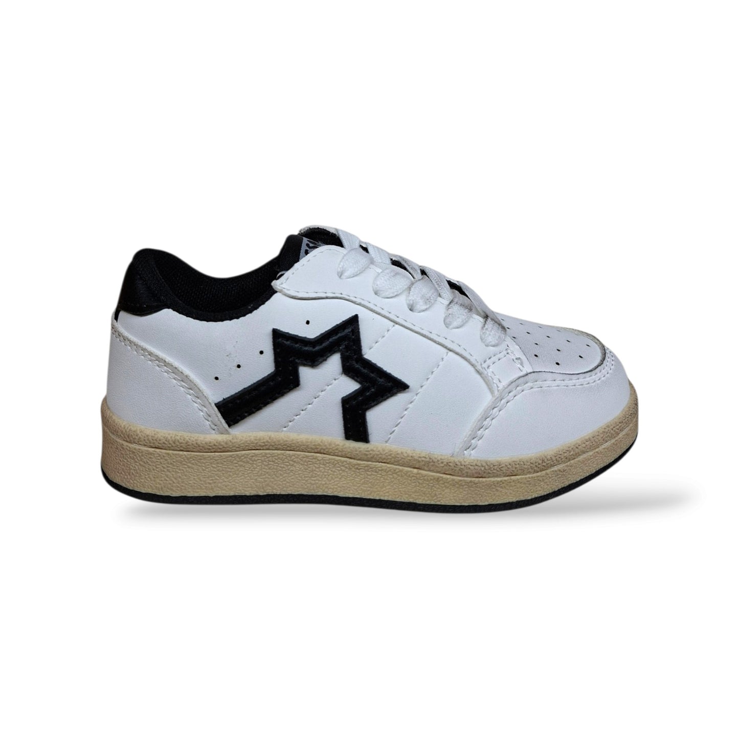 asso-hyper-ag-18207-sneakers-bambini-ragazzi-bianco-nero-lacci-zip-laterale-stella-sportiva-classica-taglie-27-37-scarpetteria-gica-trani
