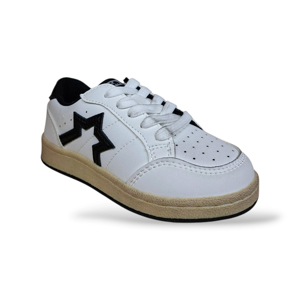 sneakers-bambini-ragazzi-asso-hyper-bianco-nero-pelle-sintetica-lacci-zip-laterale-stella-versatile-intramontabile-autunno-inverno-scarpetteria-gica-trani
