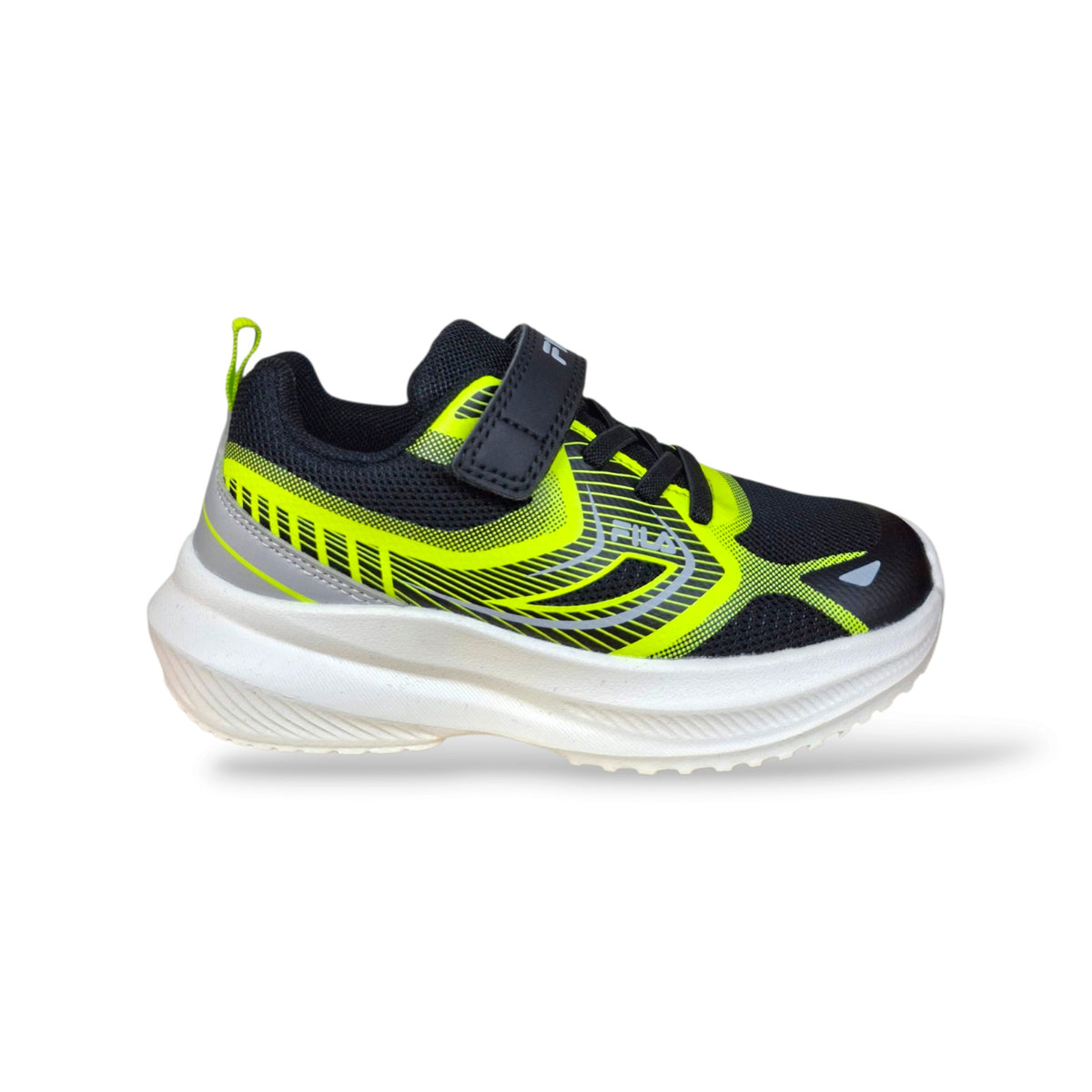 sneakers-fila-baselock-ffk0308-nero-giallo-con-strappo-vista-laterale-scarpetteria-gica-trani
