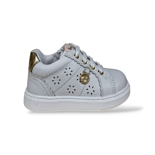 scarpe-primi-passi-balducci-cita-bianco-dorato-scarpetteria-gica-trani
