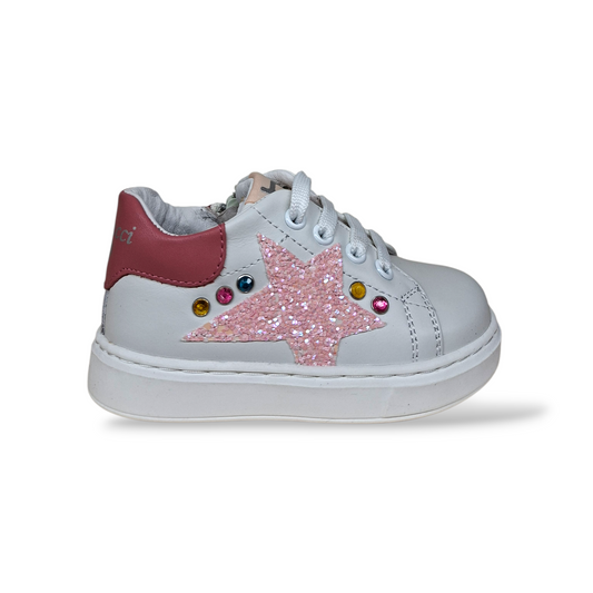 scarpe-primi-passi-balducci-cita-bianco-rosa-cipria-scarpetteria-gica-trani
