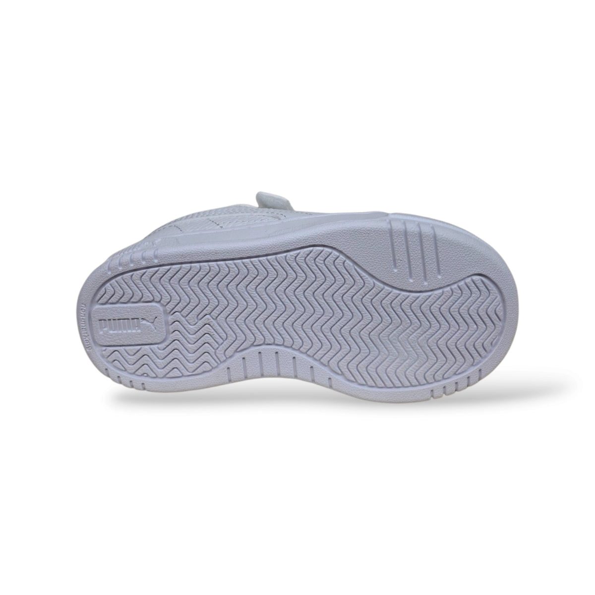 puma-caven-406247-regalo-bambini-ragazzi-sneakers-bianco-total-white-pelle-basket-laccio-elastico-velcro-versatile-sportiva-moderna-back-to-school-scuola-sport-tempo-libero-autunno-inverno-2026-taglie-20-27-scarpetteria-gica-trani
