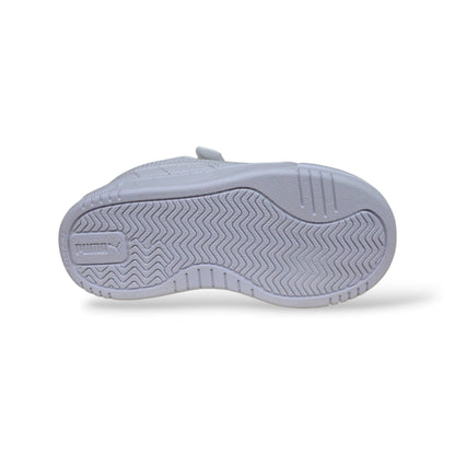 puma-caven-406247-regalo-bambini-ragazzi-sneakers-bianco-total-white-pelle-basket-laccio-elastico-velcro-versatile-sportiva-moderna-back-to-school-scuola-sport-tempo-libero-autunno-inverno-2026-taglie-20-27-scarpetteria-gica-trani
