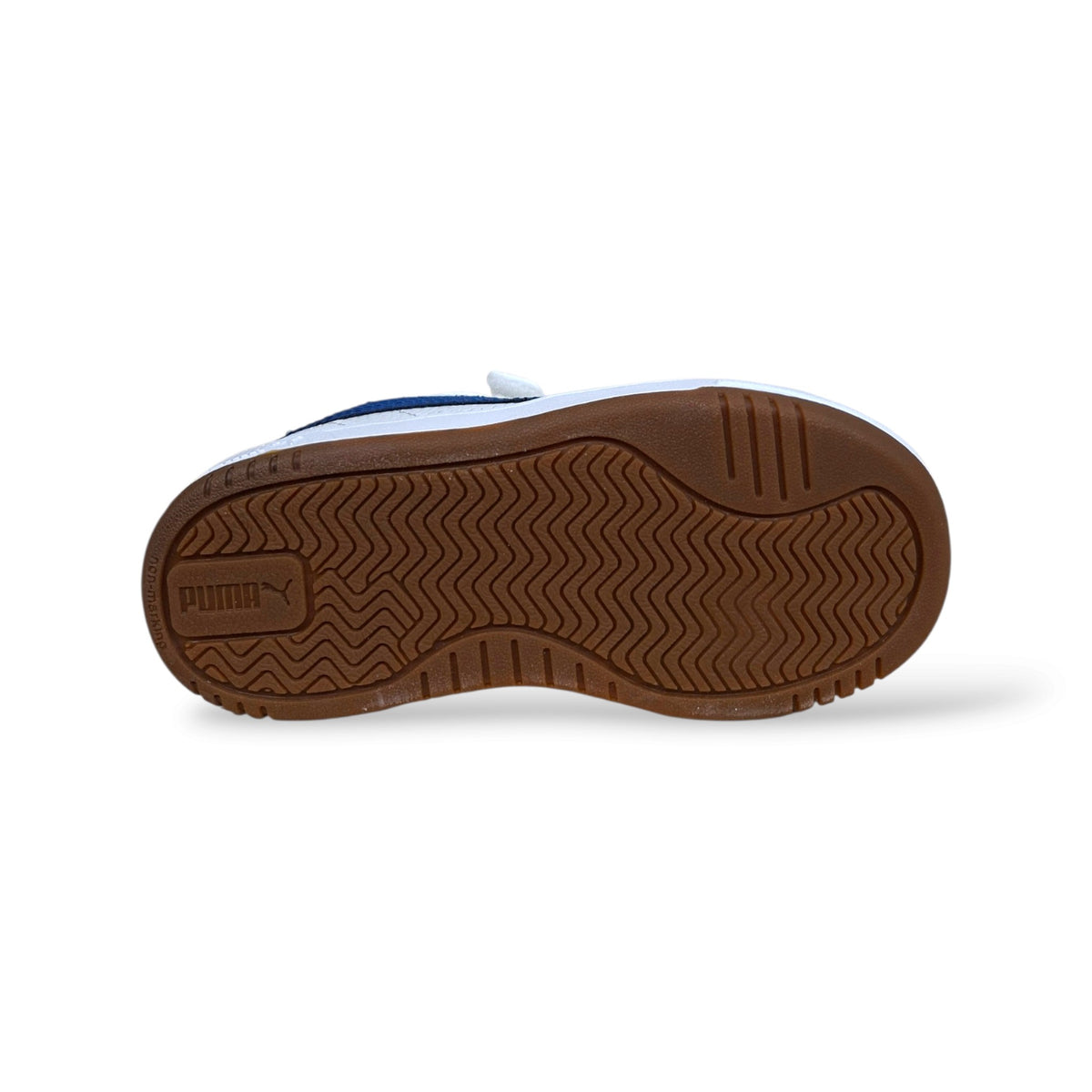 puma-caven-regalo-bambini-ragazzi-sneakers-pelle-bianco-blue-laccio-elastico-velcro-strappo-basket-back-to-school-sport-scuola-scarpetteria-gica-trani
