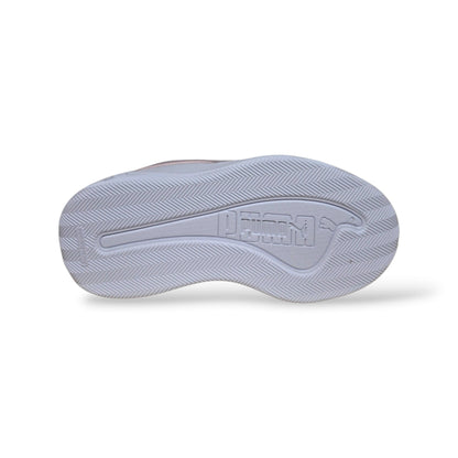 puma-court-bae-408625-regalo-bambine-ragazze-sneakers-bianco-rosa-pelle-tennis-laccio-elastico-velcro-mezza-taglia-versatile-sportiva-moderna-femminile-back-to-school-autunno-inverno-2026-taglie-28-39-scarpetteria-gica-trani
