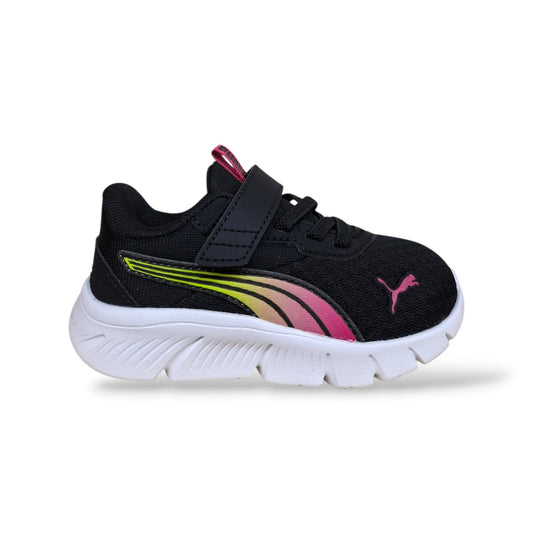 puma-flex-focus-313848-313849-sneakers-bambine-ragazze-nero-multicolor-laccio-elastico-velcro-strappo-leggera-flessibile-taglie-20-27-scarpetteria-gica-trani
