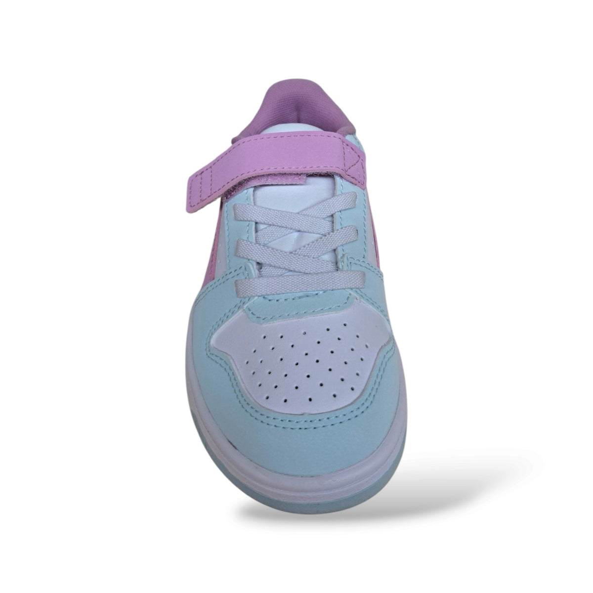 scarpe-puma-bambine-sneakers-alte-basket-rebound-407469-celeste-rosa-bianco-pelle-pastello-laccio-elastico-velcro-suola-aderente-comfort-interno-scuola-sport-tempo-libero-femminile-taglie-28-35-scarpetteria-gica-trani
