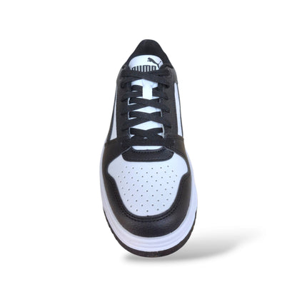 scarpe-puma-bambini-ragazzi-sneakers-alte-basket-retro-rebound-408292-nero-bianco-pelle-lacci-mezza-taglia-suola-aderente-comfort-duraturo-scuola-sport-tempo-libero-unisex-taglie-36-39-scarpetteria-gica-trani
