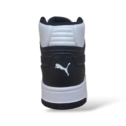 puma-rebound-408800-nero-bianco-pelle-bambini-ragazzi-silhouette-alta-basket-decisa-grintosa-lacci-regolabili-mezza-taglia-37-5-38-5-back-to-school-versatile-sportivo-moderno-autunno-inverno-2026-taglie-36-39-scarpetteria-gica-trani
