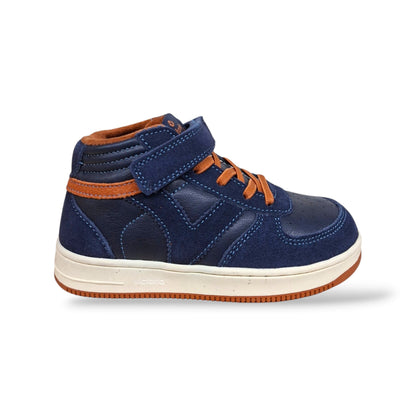 victoria-tiempo-tira-1024133-sneakers-bambini-ragazzi-blue-arancione-pelle-suede-laccio-elastico-velcro-strappo-taglie-28-35-scarpetteria-gica-trani
