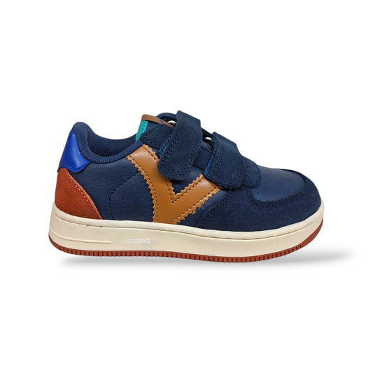 victoria-tiempo-102432-sneakers-bambini-ragazzi-blue-arancione-pelle-suede-velcro-strappo-taglie-28-35-scarpetteria-gica-trani
