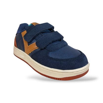 sneakers-bambini-ragazzi-victoria-tiempo-blue-arancione-pelle-suede-premium-velcro-strappo-bicolore-sportivo-autunno-inverno-scarpetteria-gica-trani

