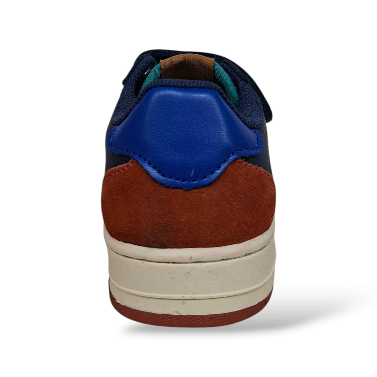 victoria-tiempo-scarpe-bambini-blue-arancione-pelle-suede-doppia-chiusura-velcro-logo-v-collarino-imbottito-taglie-28-35-scarpetteria-gica-trani
