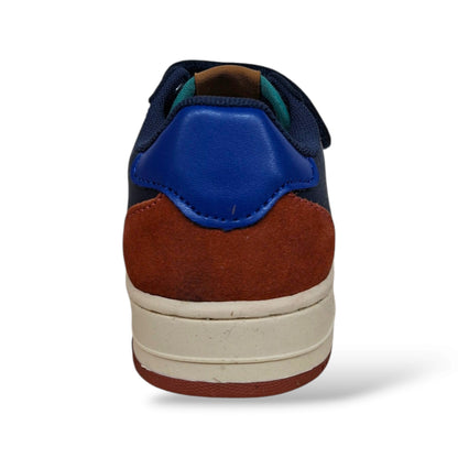 victoria-tiempo-scarpe-bambini-blue-arancione-pelle-suede-doppia-chiusura-velcro-logo-v-collarino-imbottito-taglie-28-35-scarpetteria-gica-trani
