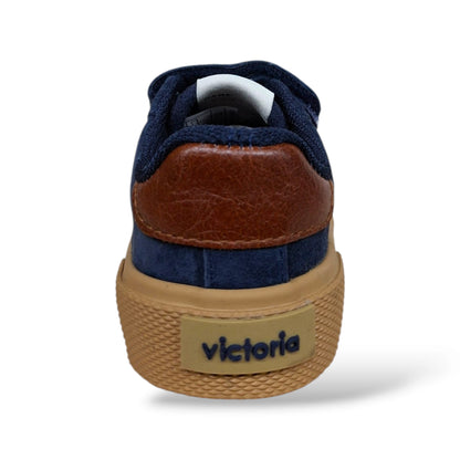victoria-tribu-scarpe-bambini-blue-azzurro-arancione-suede-velcro-strappo-logo-v-collarino-imbottito-suola-gomma-taglie-22-30-scarpetteria-gica-trani
