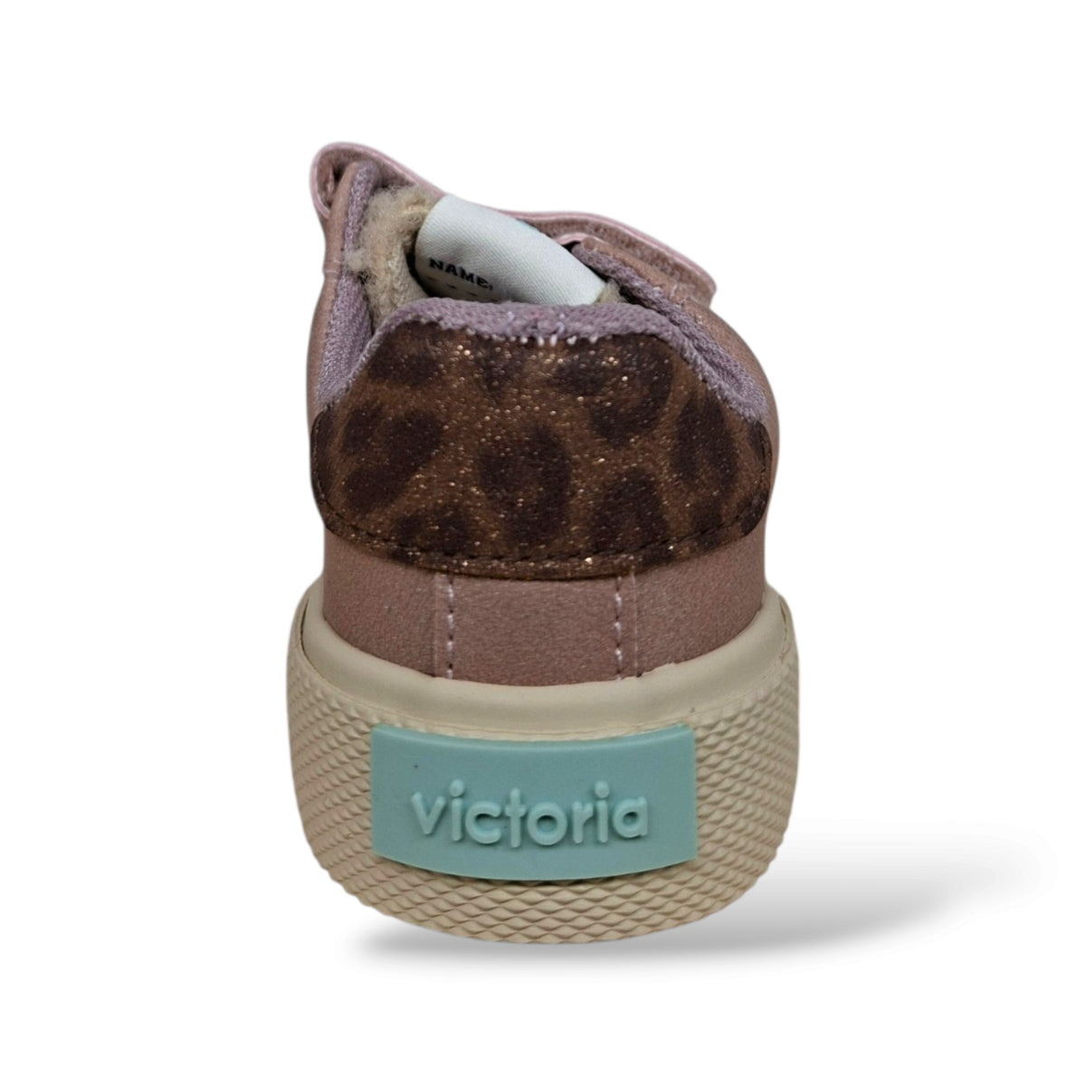 victoria-tribu-scarpe-bambine-cipria-rosa-suede-velcro-dettaglio-pelliccia-sintetica-logo-v-collarino-imbottito-suola-gomma-taglie-22-30-scarpetteria-gica-trani

