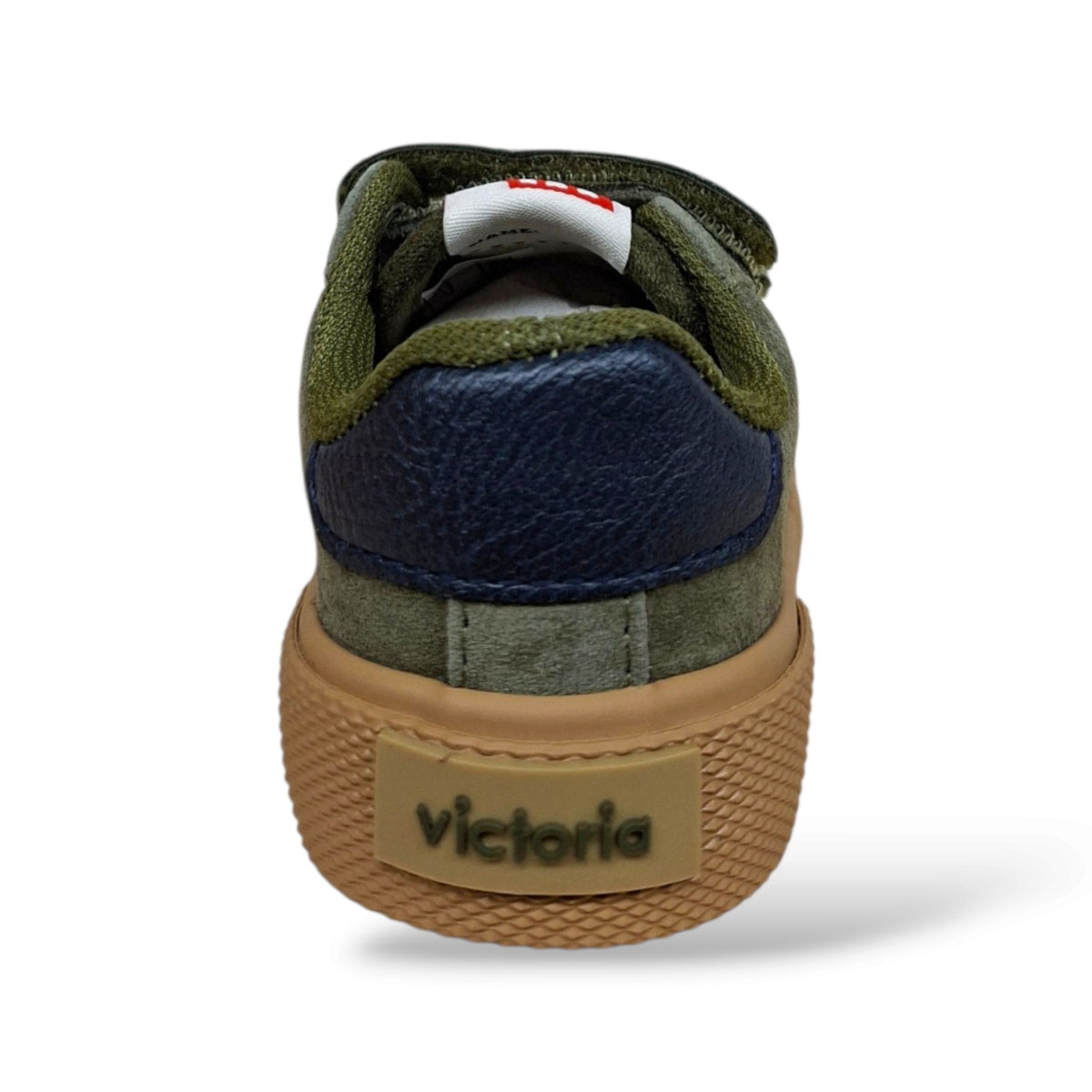 victoria-tribu-scarpe-bambini-verdone-giallo-suede-velcro-strappo-logo-v-collarino-imbottito-suola-gomma-taglie-22-30-scarpetteria-gica-trani
